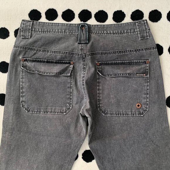 Buffalo David Bitton Relaxed Straight Leg Y2K Faded Black Jeans - Picture 5 of 13